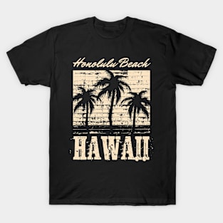 Honolulu beach hawaii T-Shirt